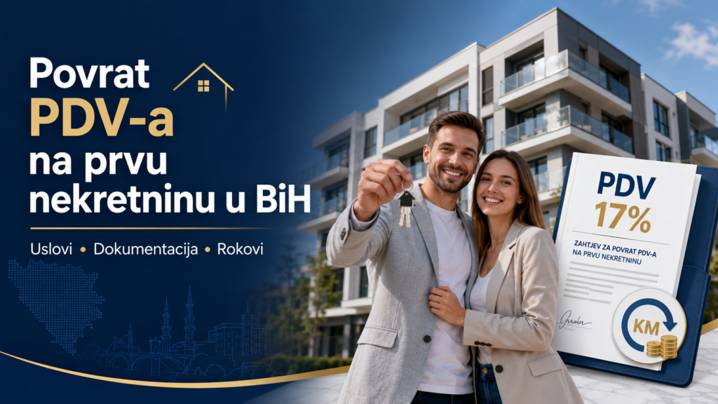 povrat PDV-a na prvu nekretninu